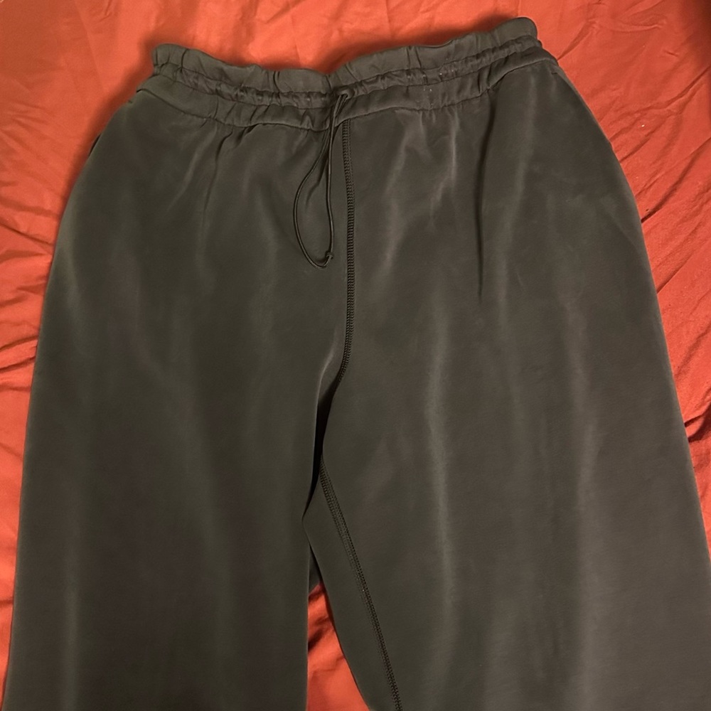 lululemon athletica Black Wide-Leg Drawstring Pants